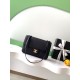 Replica di lusso Borsa a tracolla Chanel 26P Preppy Coco AP6130 nera Imitazioni Cloni Borsa a tracolla Chanel 26P Preppy Coco AP6130 nera firmate