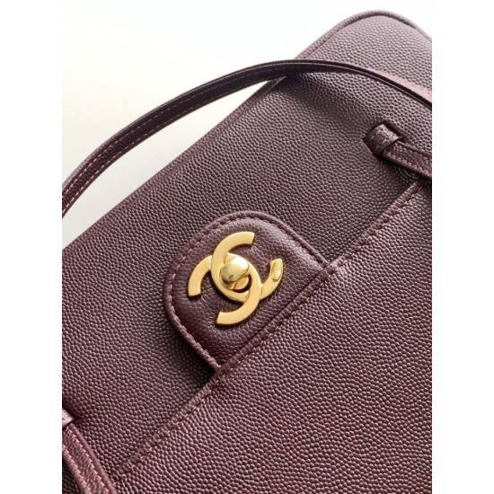 Replica di lusso Borse a tracolla Chanel 26P Preppy Coco AP6130 Borgogna Imitazioni Cloni Borse Replica a tracolla Chanel 26P Preppy Coco AP6130 Borgogna firmate