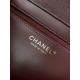 Replica di lusso Borse a tracolla Chanel 26P Preppy Coco AP6130 Borgogna Imitazioni Cloni Borse Replica a tracolla Chanel 26P Preppy Coco AP6130 Borgogna firmate