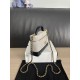 Replica di lusso Borse Chanel 26P Vanity con catena AP5186 scamosciata di vitello grigia Imitazioni Cloni Borse Chanel 26P Vanity con catena AP5186 scamosciata di vitello grigia firmate