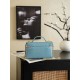 Replica di lusso Chanel 26P Beauty case sottile con manico superiore trapuntato e catena AP5100 Blu Imitazioni Cloni Chanel 26P Beauty case sottile con manico superiore trapuntato e catena AP5100 Blu firmate
