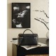 Replica di lusso Chanel 26P Beauty case sottile con manico superiore trapuntato e catena AP5100 nero Imitazioni Cloni Chanel 26P Beauty case sottile con manico superiore trapuntato e catena AP5100 nero firmate