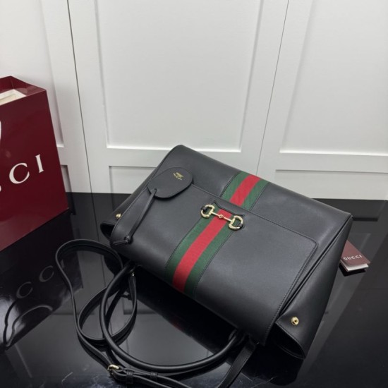 Replica di lusso Borse a mano media Gucci Paparazzo 875019 nera Imitazioni Replica Borse a mano media Gucci Paparazzo 875019 nera firmate
