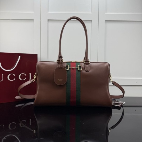 Replica di lusso Borsa Gucci Borsetto Boston media 866732/866734 Marrone Imitazioni Cloni Borsa Gucci Borsetto Boston media 866732/866734 Marrone firmate