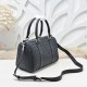 Replica di lusso Borsone Bottega Veneta Intrecciato Nero Imitazioni Cloni Borsone Bottega Veneta Intrecciato Nero firmate