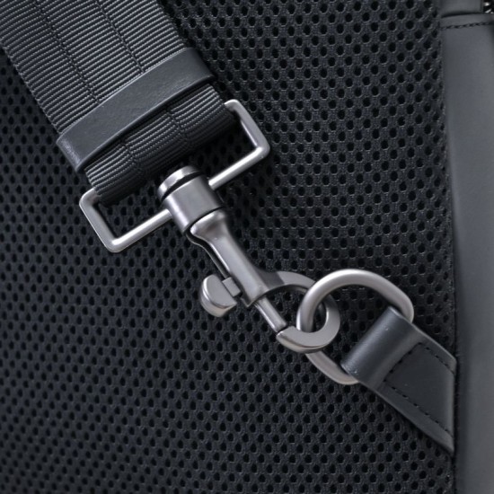 Replica di lusso Borsa a tracolla Bottega Veneta nera Imitazioni Cloni Borsa a tracolla Bottega Veneta nera firmate