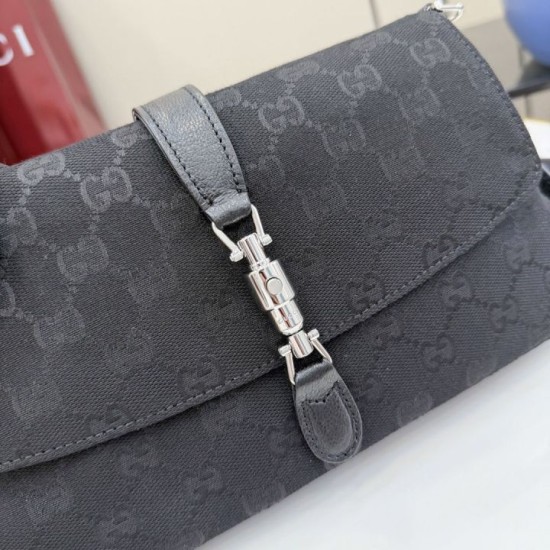 Replica di lusso Borse a tracolla Gucci Aperitivo 866720 Tela GG Nero Imitazioni Cloni Borse a tracolla Gucci Aperitivo 866720 Tela GG Nero firmate