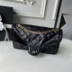 Replica di lusso Borsa Chanel Reissue 2.55 26S pelle rugosa/gonfia Double Flap A37586 nera Imitazioni Cloni Borsa Chanel Reissue 2.55 26S pelle rugosa/gonfia Double Flap A37586 nera firmate