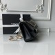 Replica di lusso Borsa Chanel Reissue 2.55 26S pelle rugosa/gonfia Double Flap A37586 nera Imitazioni Cloni Borsa Chanel Reissue 2.55 26S pelle rugosa/gonfia Double Flap A37586 nera firmate