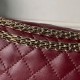 Cloni Borsa Chanel Reissue 2.55 26S pelle rugosa/gonfia Double Flap A37586 Borgogna firmate