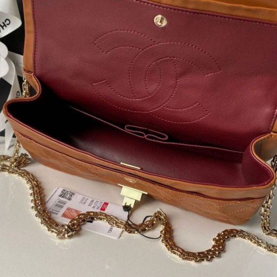 Replica di lusso Borse Alta Qualità Chanel Reissue 2.55 26S pelle rugosa/gonfia Double Flap A37586 Giallo Imitazioni Cloni Borse Replica Alta Qualità Chanel Reissue 2.55 26S pelle rugosa/gonfia Double Flap A37586 Giallo firmate