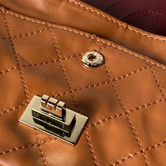 Replica di lusso Borse Alta Qualità Chanel Reissue 2.55 26S pelle rugosa/gonfia Double Flap A37586 Giallo Imitazioni Cloni Borse Replica Alta Qualità Chanel Reissue 2.55 26S pelle rugosa/gonfia Double Flap A37586 Giallo firmate