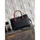 Replica di lusso Borsa tote grande Chanel Executive Cerf nera/bordeaux Imitazioni Cloni Borsa tote grande Chanel Executive Cerf nera/bordeaux firmate