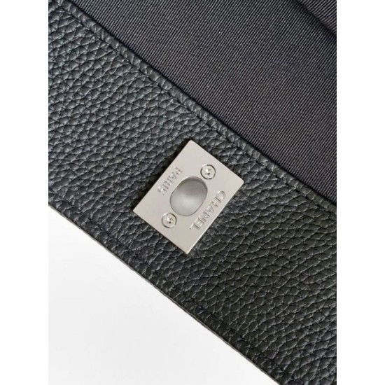 Replica di lusso Borsa tote grande Chanel Executive Cerf nera/bordeaux Imitazioni Cloni Borsa tote grande Chanel Executive Cerf nera/bordeaux firmate