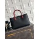 Replica di lusso Borsa tote grande Chanel Executive Cerf nera/bordeaux Imitazioni Cloni Borsa tote grande Chanel Executive Cerf nera/bordeaux firmate