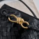 Cloni Borsa Replica a secchiello piccola Andiamo di Bottega Veneta Nero firmate