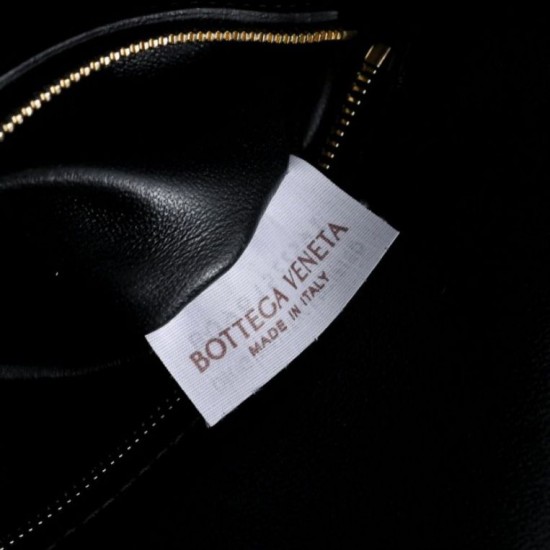 Cloni Borsa Replica a secchiello piccola Andiamo di Bottega Veneta Nero firmate