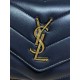 Replica di lusso Borsa piccola YSL Saint Laurent Loulou trapuntata nera Imitazioni Cloni Borsa piccola YSL Saint Laurent Loulou trapuntata nera firmate