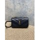 Replica di lusso Borsa piccola YSL Saint Laurent Loulou trapuntata nera Imitazioni Cloni Borsa piccola YSL Saint Laurent Loulou trapuntata nera firmate