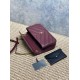 Replica di lusso Borsa piccola YSL Saint Laurent Loulou trapuntata Borgogna Imitazioni Cloni Borsa piccola YSL Saint Laurent Loulou trapuntata Borgogna firmate