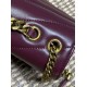 Replica di lusso Borsa piccola YSL Saint Laurent Loulou trapuntata Borgogna Imitazioni Cloni Borsa piccola YSL Saint Laurent Loulou trapuntata Borgogna firmate