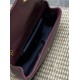 Replica di lusso Borsa piccola YSL Saint Laurent Loulou trapuntata Borgogna Imitazioni Cloni Borsa piccola YSL Saint Laurent Loulou trapuntata Borgogna firmate