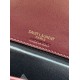 Replica di lusso Borsa piccola YSL Saint Laurent Loulou trapuntata Borgogna Imitazioni Cloni Borsa piccola YSL Saint Laurent Loulou trapuntata Borgogna firmate