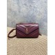 Replica di lusso Borsa piccola YSL Saint Laurent Loulou trapuntata Borgogna Imitazioni Cloni Borsa piccola YSL Saint Laurent Loulou trapuntata Borgogna firmate