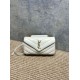 Replica di lusso Borsa piccola YSL Saint Laurent Loulou trapuntata nera Imitazioni Cloni Borsa piccola YSL Saint Laurent Loulou trapuntata nera firmate