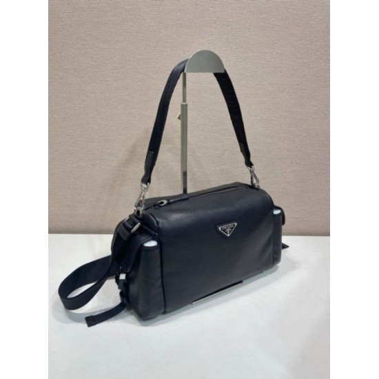 Replica di lusso Borsa a tracolla Prada Brique Explore 2VH206 Nero Imitazioni Cloni Borsa a tracolla Prada Brique Explore 2VH206 Nero firmate