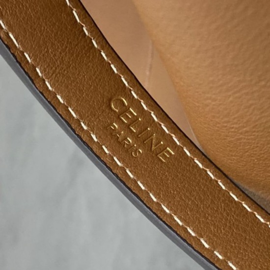 Replica di lusso Pochette Celine Doctor morbida pelle di vitello Marrone Imitazioni Cloni Pochette Celine Doctor morbida pelle di vitello Marrone firmate