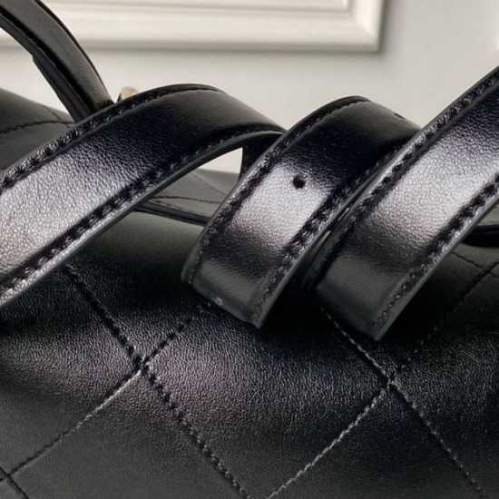 Replica di lusso Imitazioni borse griffate a tracolla Chanel 26P Maxi Hobo AS6139 Nera Imitazioni Cloni Imitazioni borse griffate a tracolla Chanel 26P Maxi Hobo AS6139 Nera firmate