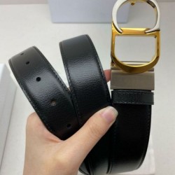 Replica di lusso Cintura reversibile Dior 30 Montaigne con fibbia a CD con logo 35MM Nero Imitazioni Cloni Cintura reversibile Dior 30 Montaigne con fibbia a CD con logo 35MM Nero firmate