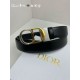 Replica di lusso Cintura reversibile Dior 30 Montaigne con fibbia a CD con logo 35MM Nero Imitazioni Cloni Cintura reversibile Dior 30 Montaigne con fibbia a CD con logo 35MM Nero firmate