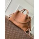 Replica di lusso Borsa 1:1 tote LV Bella Mahina M27443 Marrone Imitazioni Cloni Borsa Replica tote LV Bella Mahina M27443 Marrone firmate