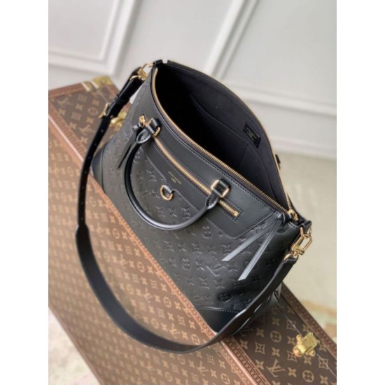 Replica di lusso Imitazioni borse griffate a mano Louis Vuitton Skyline MM M28406 Nera Imitazioni Cloni Imitazioni borse griffate a mano Louis Vuitton Skyline MM M28406 Nera firmate