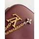 Replica di lusso Borsa Louis Vuitton Pochette Louis Vuitton Bloom M25650 Borgogna Imitazioni Cloni Borsa Louis Vuitton Pochette Louis Vuitton Bloom M25650 Borgogna firmate