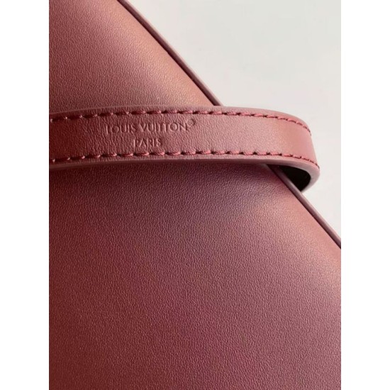 Replica di lusso Borsa Louis Vuitton Pochette Louis Vuitton Bloom M25650 Borgogna Imitazioni Cloni Borsa Louis Vuitton Pochette Louis Vuitton Bloom M25650 Borgogna firmate