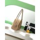 Replica di lusso Borsa Chanel 26S Maxi Bowling AS6211 scamosciata di vitello beige scuro Imitazioni Cloni Borsa Chanel 26S Maxi Bowling AS6211 scamosciata di vitello beige scuro firmate