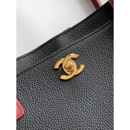 Replica di lusso Imitazioni borse griffate tote Chanel Cerf Executive piccola/grande nera Imitazioni Cloni Imitazioni borse griffate tote Chanel Cerf Executive piccola/grande nera firmate