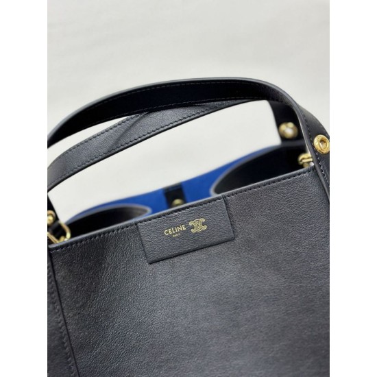 Replica di lusso Borsa Celine Small Cube nera Imitazioni Cloni Borsa Celine Small Cube nera firmate