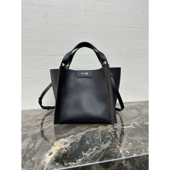 Replica di lusso Borsa Celine Small Cube nera Imitazioni Cloni Borsa Celine Small Cube nera firmate
