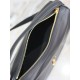 Replica di lusso Borsa a mano morbida YSL Saint Laurent Camera nera Imitazioni Cloni Borsa a mano morbida YSL Saint Laurent Camera nera firmate