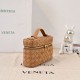 Cloni Borse Beauty case Bottega Veneta trucco scamosciata Marrone firmate