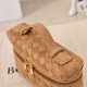 Cloni Borse Beauty case Bottega Veneta trucco scamosciata Marrone firmate
