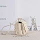 Replica di lusso Borse Alta Qualità a tracolla Notturno Intrecciato Bottega Veneta Bianco Imitazioni Cloni Borse Replica Alta Qualità a tracolla Notturno Intrecciato Bottega Veneta Bianco firmate