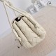 Replica di lusso Borse Alta Qualità a tracolla Notturno Intrecciato Bottega Veneta Bianco Imitazioni Cloni Borse Replica Alta Qualità a tracolla Notturno Intrecciato Bottega Veneta Bianco firmate