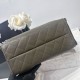 Replica di lusso Borsa a tracolla Chanel AS5293 con coulisse Verde Imitazioni Cloni Borsa a tracolla Chanel AS5293 con coulisse Verde firmate