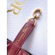 Replica di lusso Borsa Tote verticale piccolo Dior Toujours Rosso Imitazioni Cloni Borsa Tote verticale piccolo Dior Toujours Rosso firmate