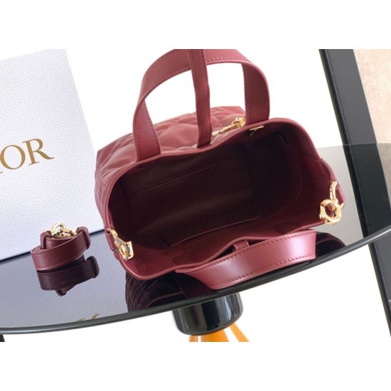 Replica di lusso Borsa Tote verticale piccolo Dior Toujours Rosso Imitazioni Cloni Borsa Tote verticale piccolo Dior Toujours Rosso firmate